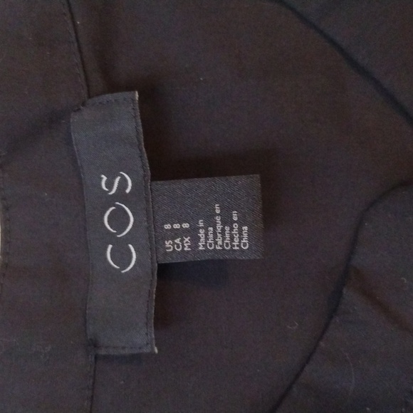 COS Long Sleeve Black Maxi Dress - Picture 5 of 6